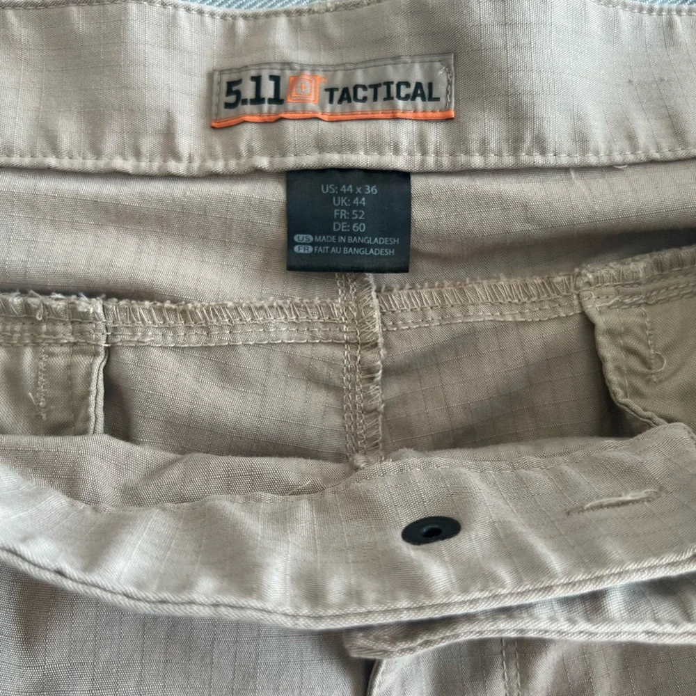 5.11 Tactical Tan Cargo Pants Versatile Style - Picture 2 of 6